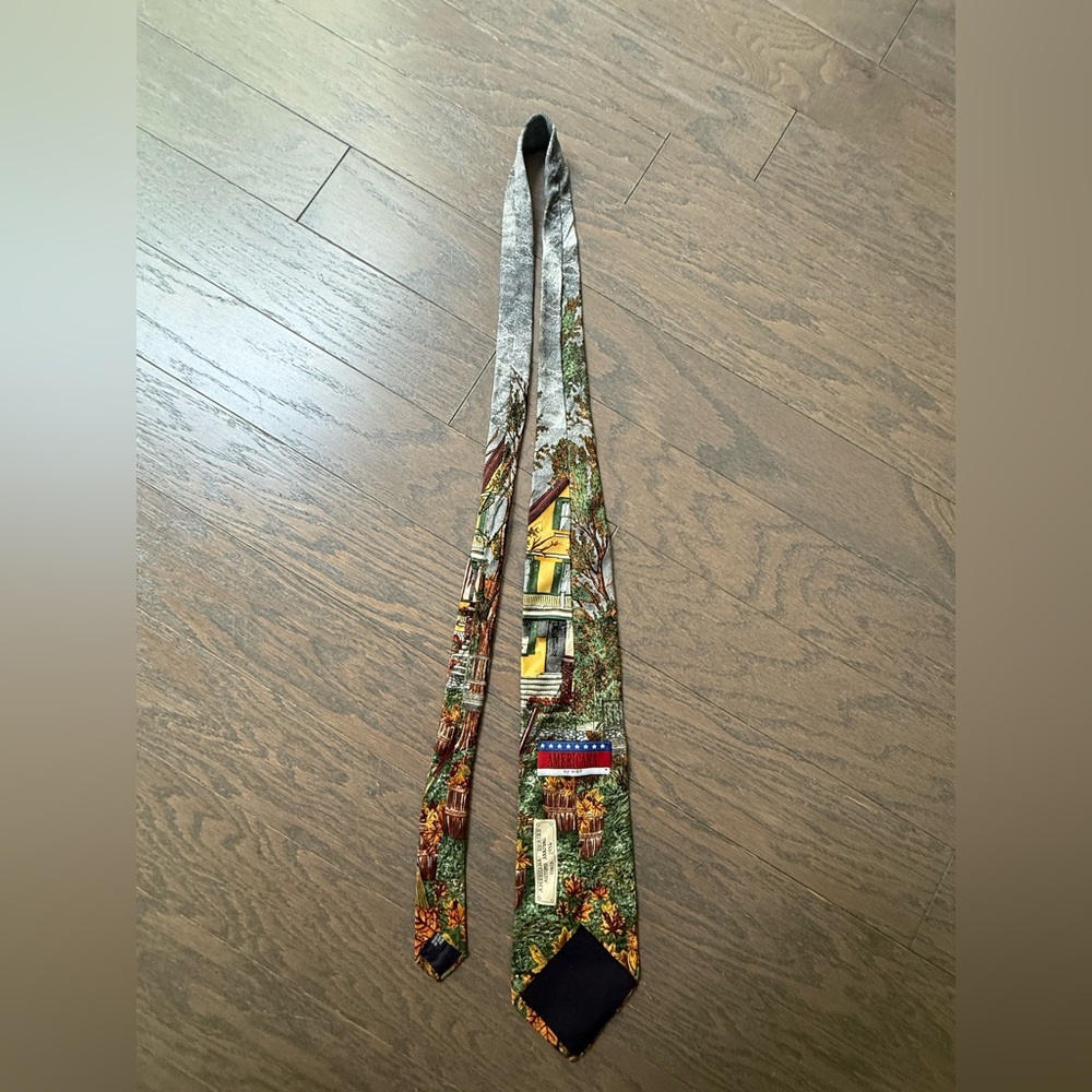 AMERICANA by MBP Neck Tie Americana Series Autumn Circa 1936 Men's